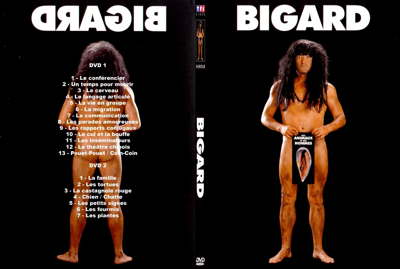 Jaquette DVD Bigard des animaux et des hommes - SLIM