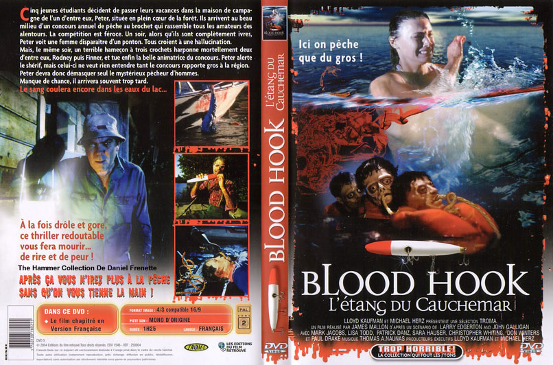 Jaquette DVD Blood hook l