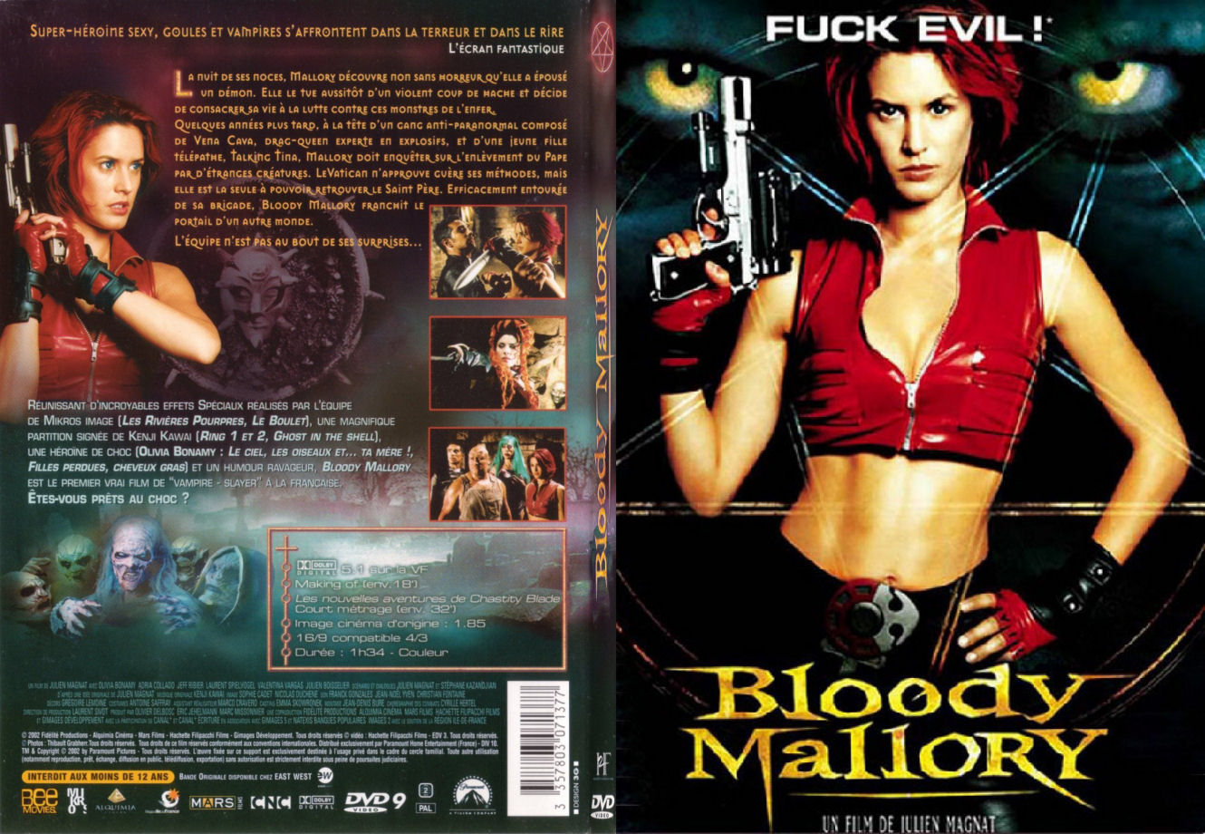 Jaquette DVD Bloody Mallory - SLIM