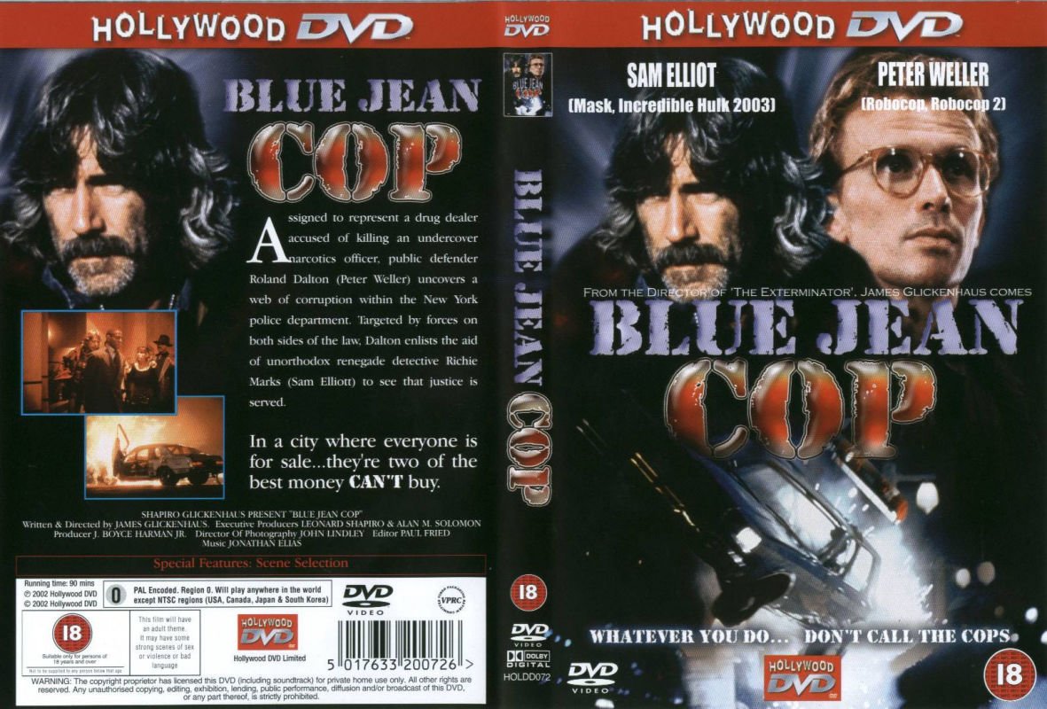 Jaquette DVD Blue Jean Cop