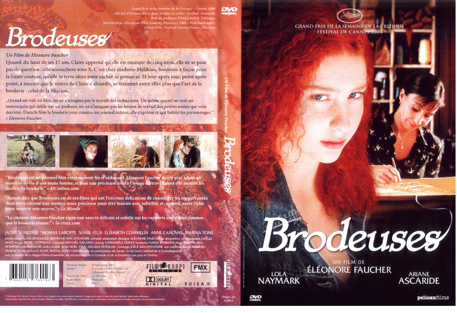 Jaquette DVD Brodeuses