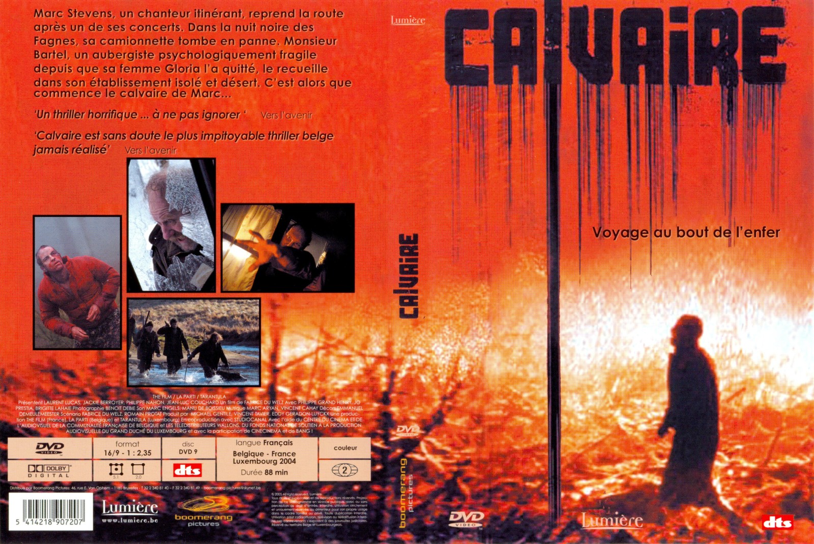 Jaquette DVD Calvaire