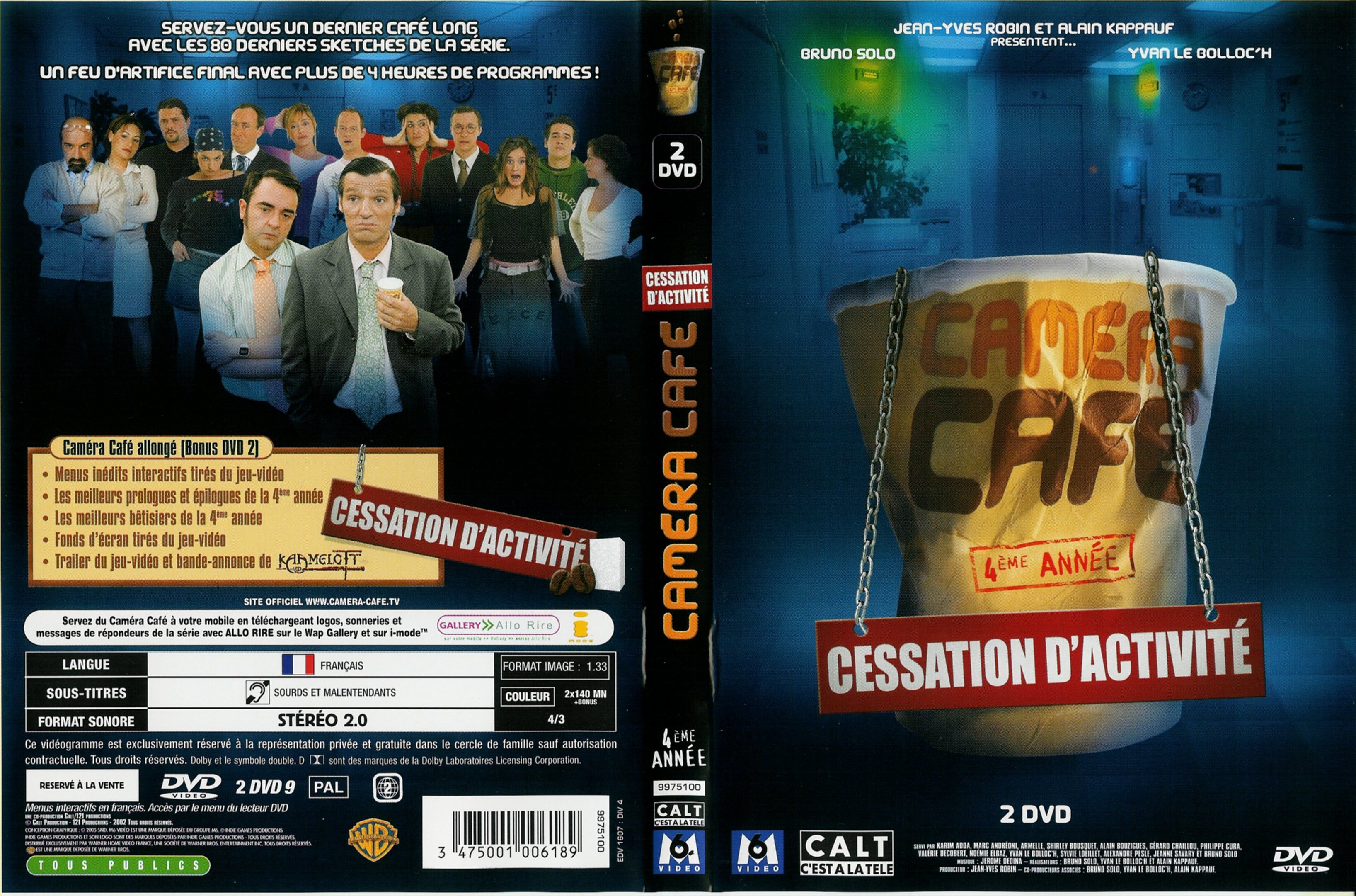 Jaquette DVD Camra Caf Cessation d