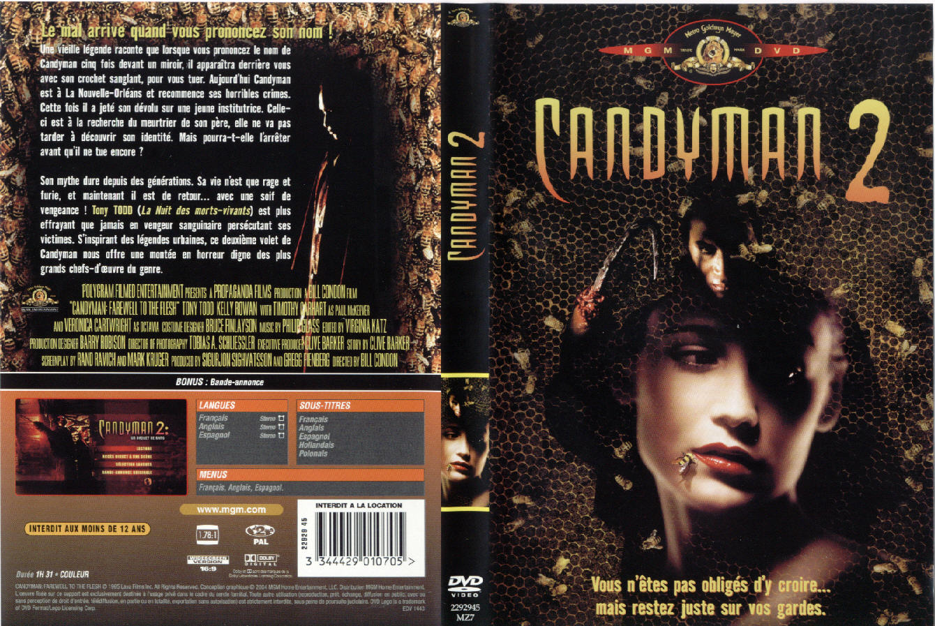 Jaquette DVD Candyman 2