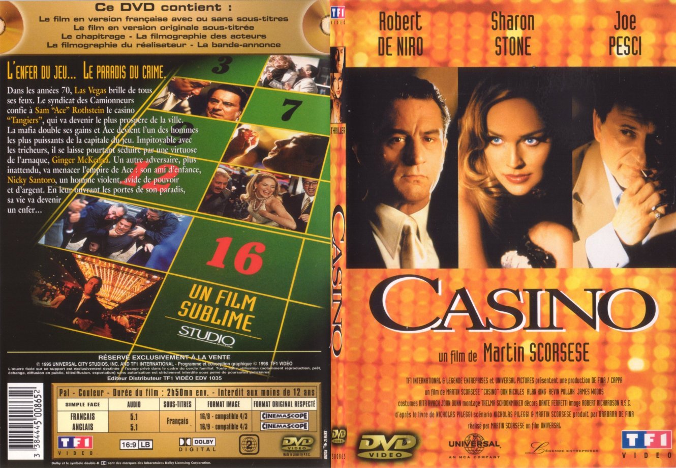 Jaquette DVD Casino - SLIM