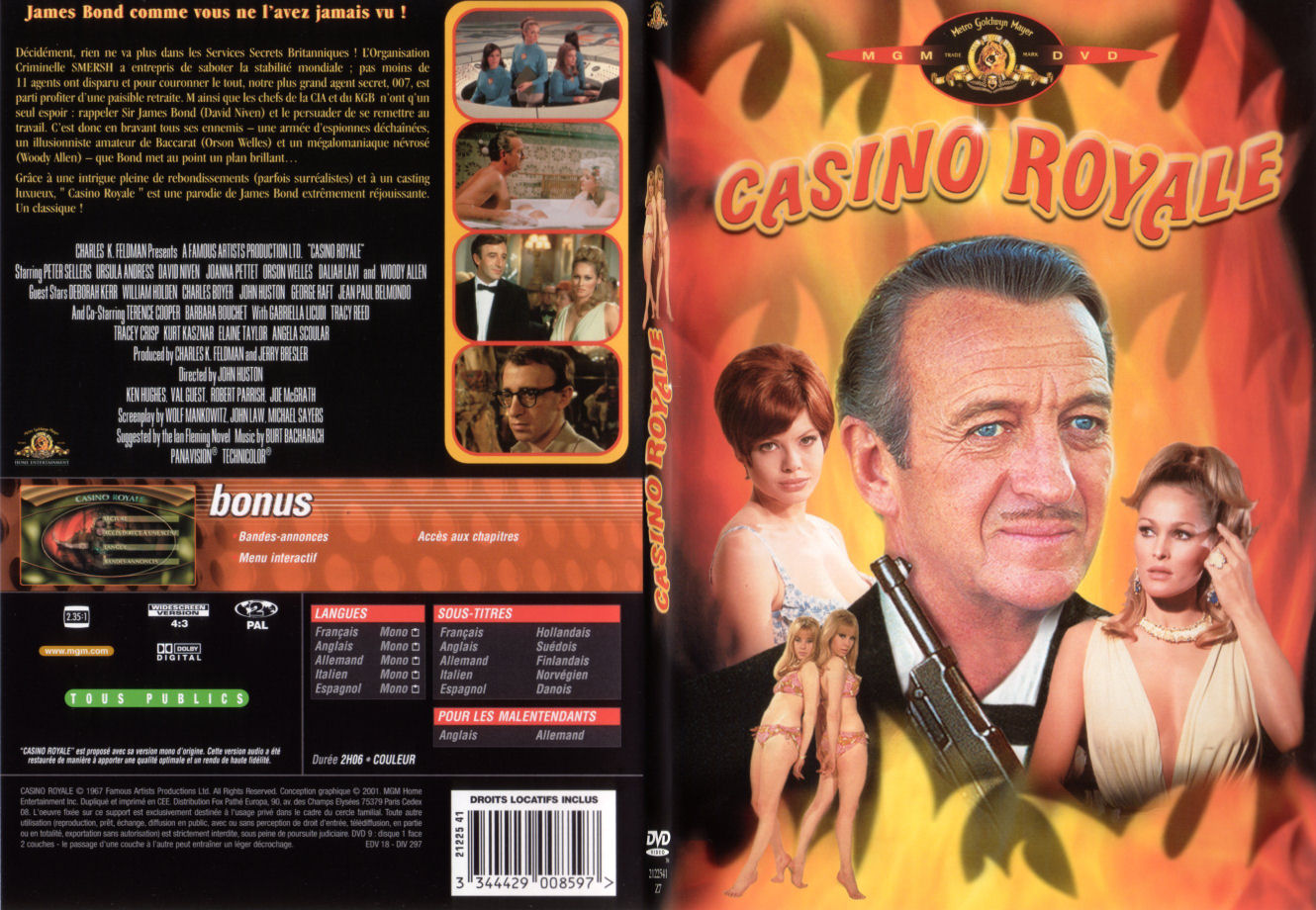 Jaquette DVD Casino royale - SLIM