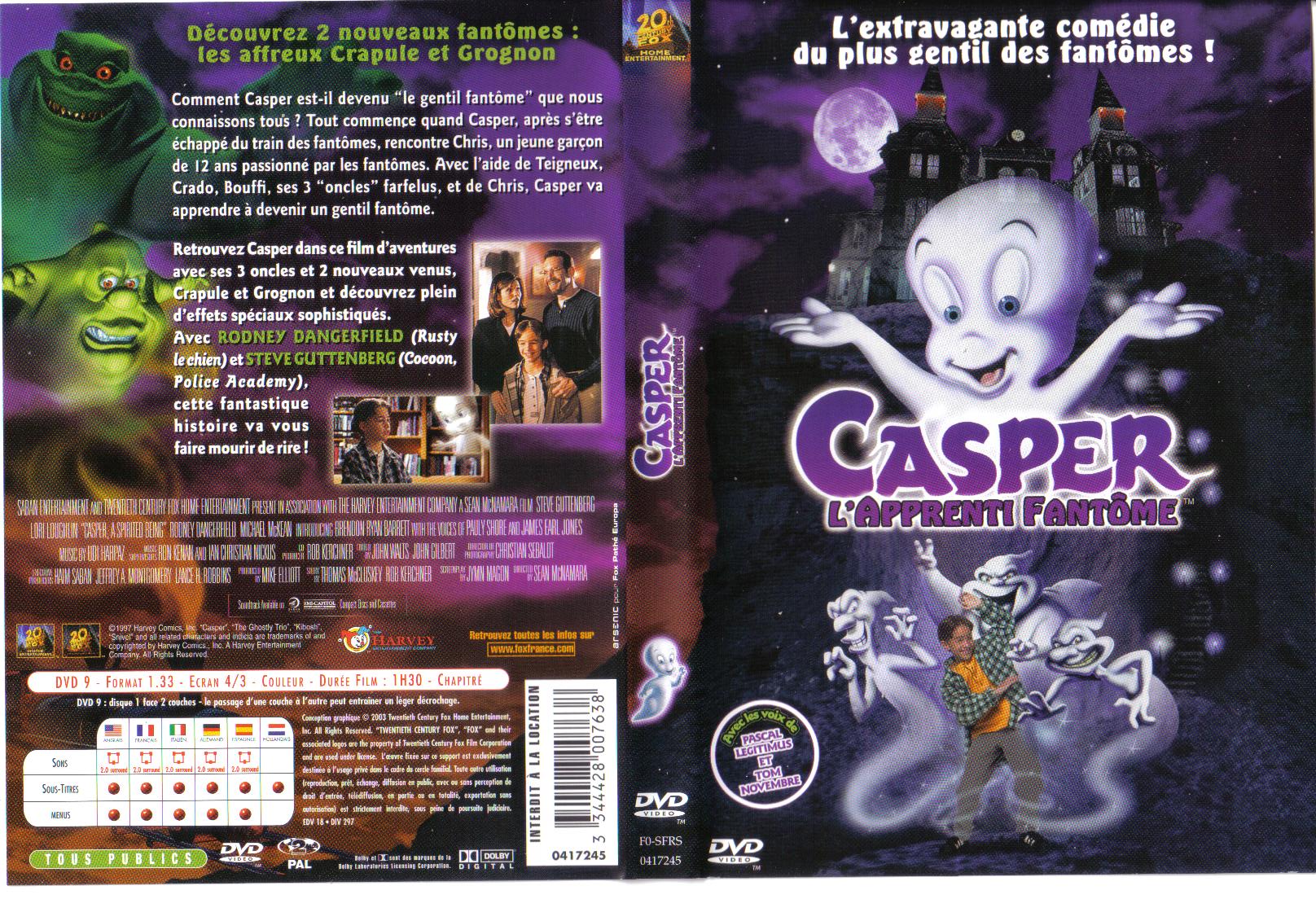Jaquette DVD Casper l