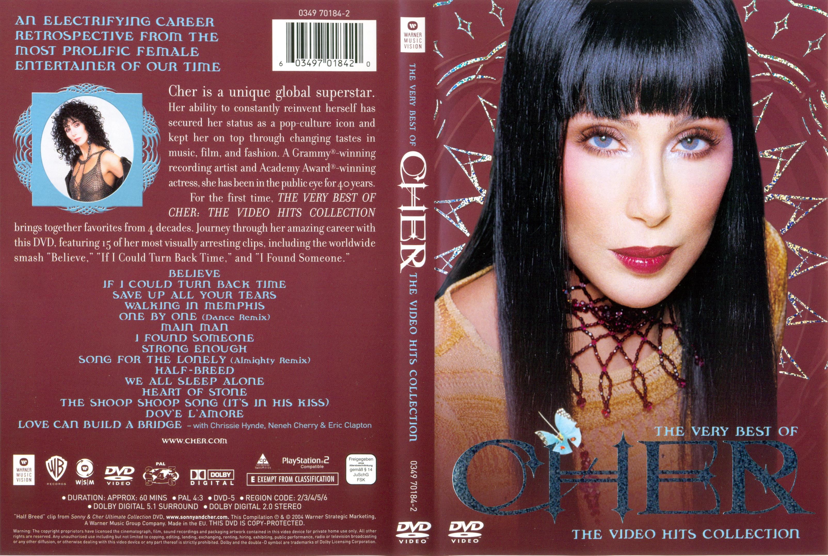 Jaquette DVD Cher - The very best of