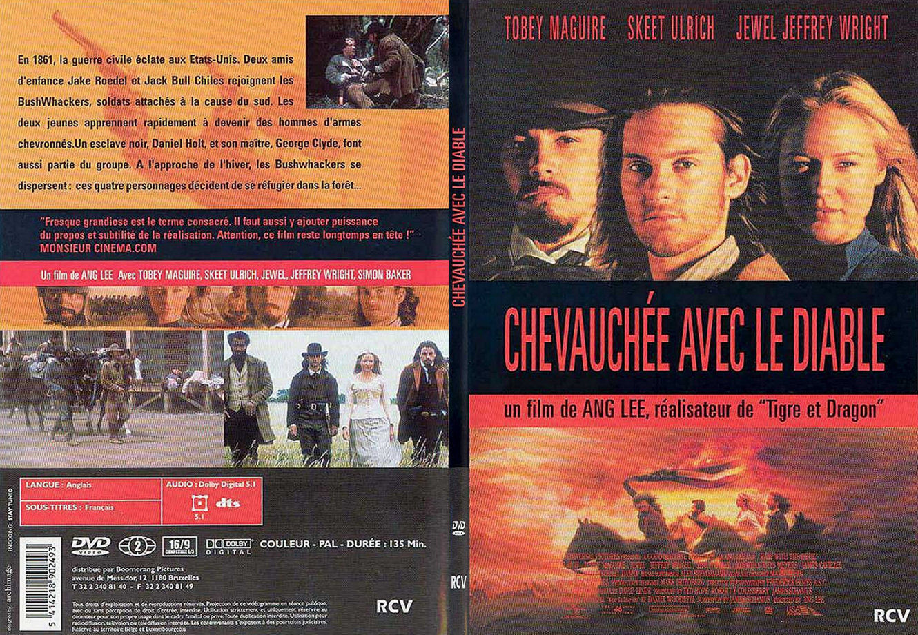 Jaquette DVD Chevauche avec le diable - SLIM