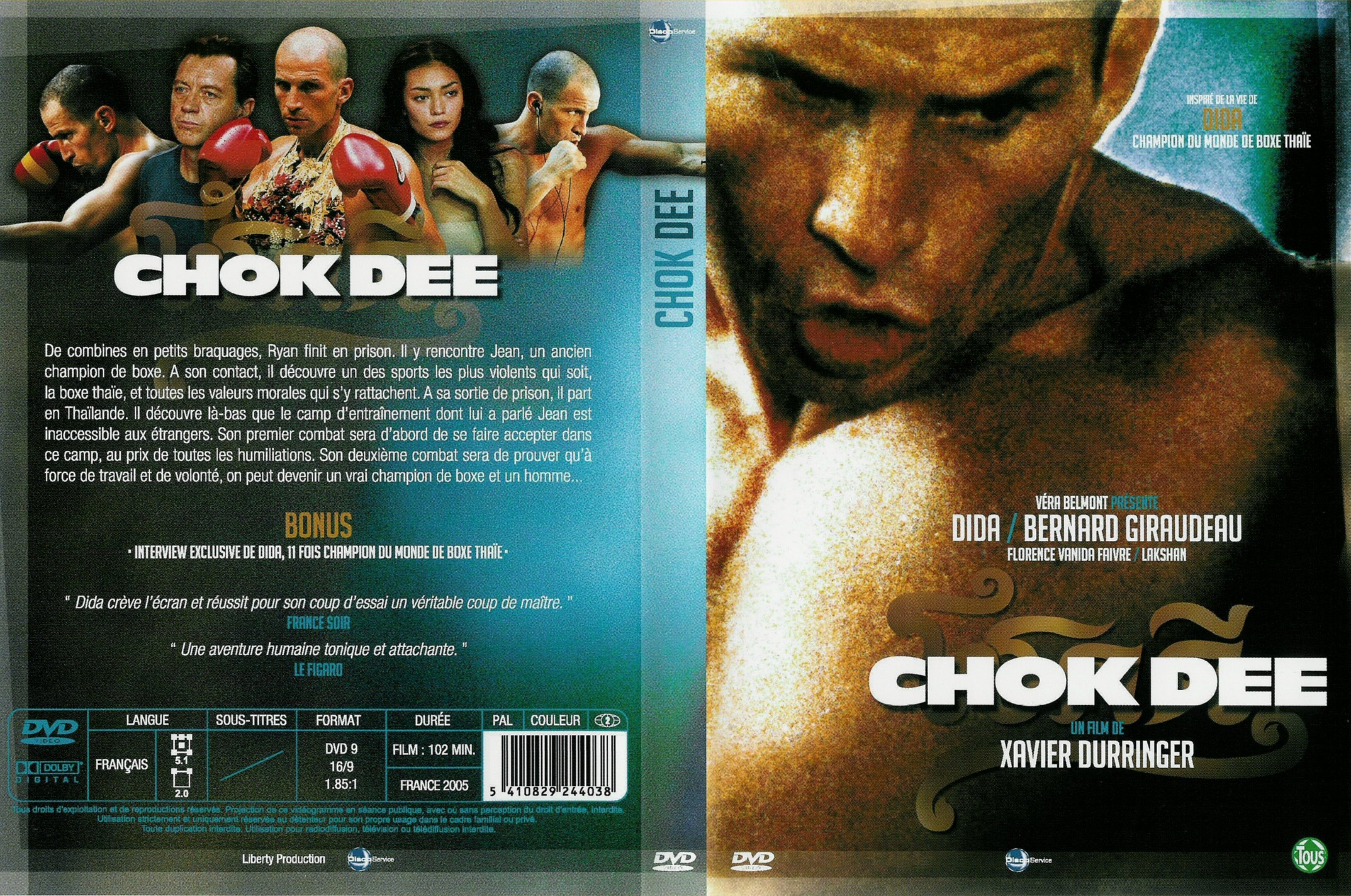 Jaquette DVD Chok Dee