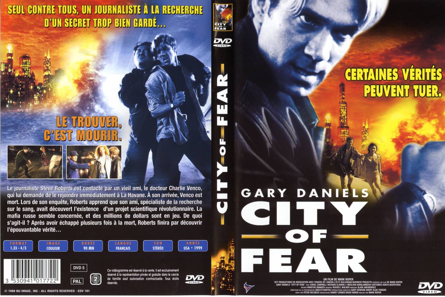Jaquette DVD City of fear