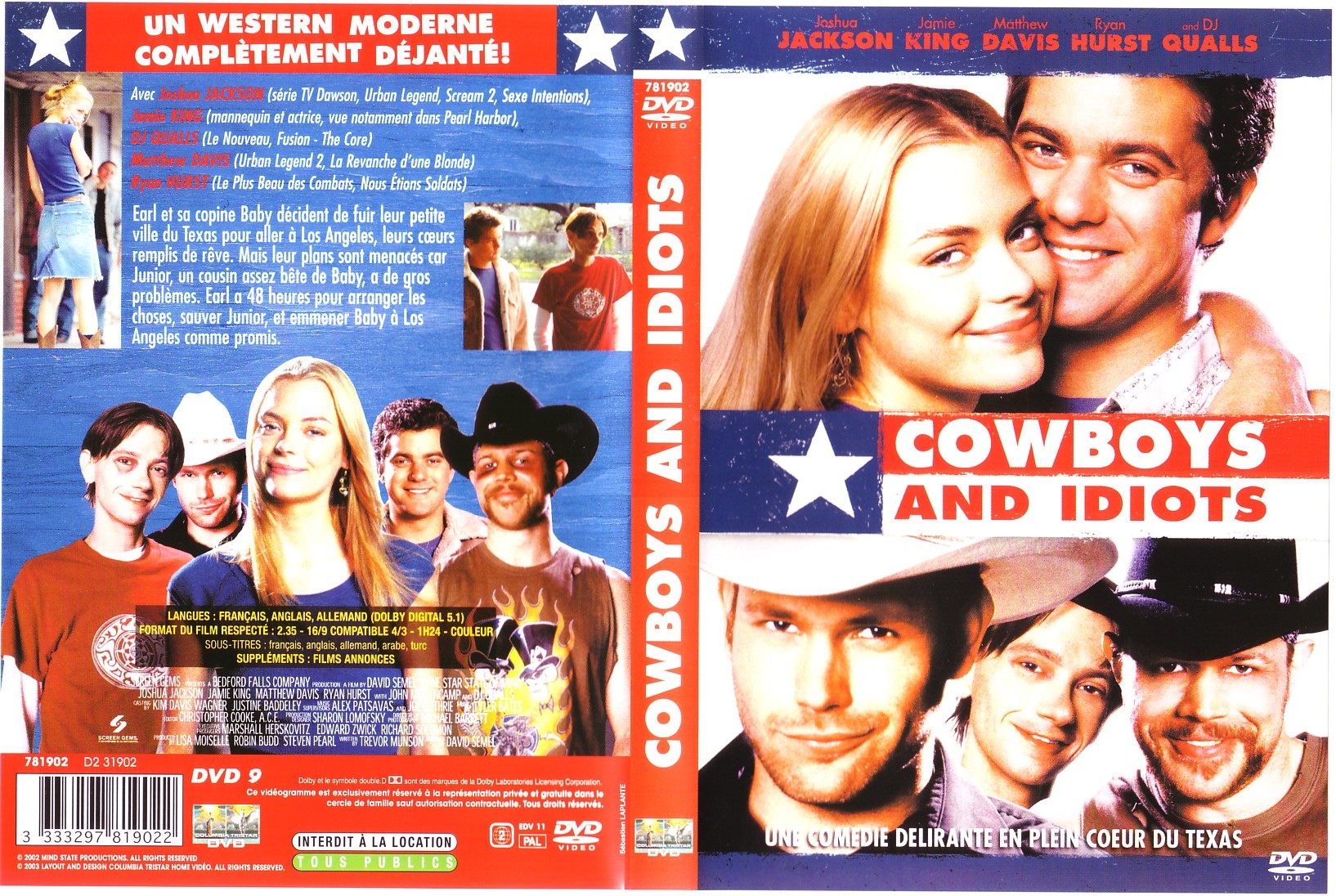 Jaquette DVD Cowboys and Idiots