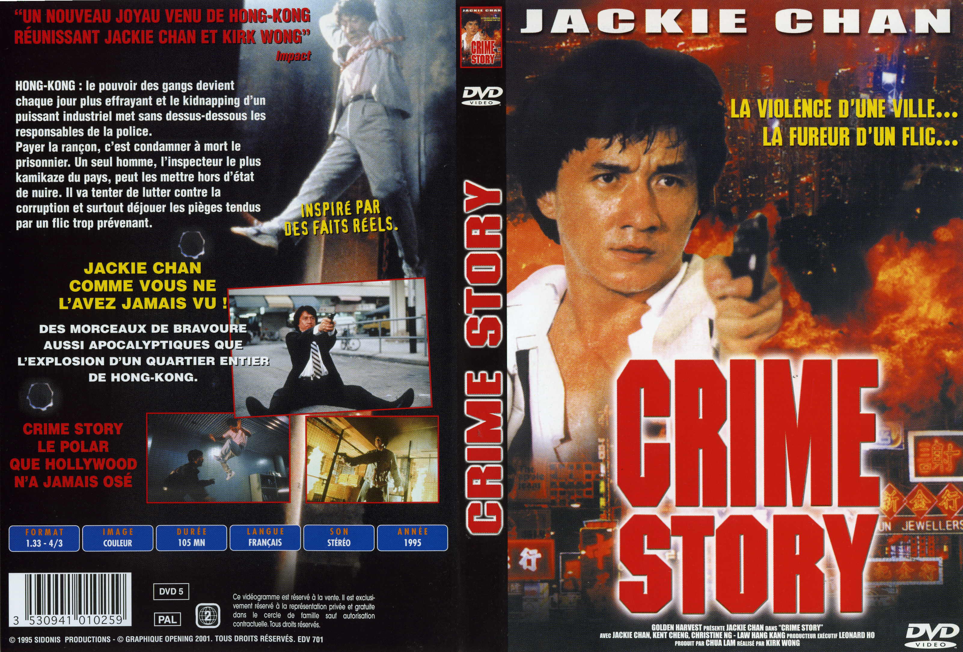 Jaquette DVD Crime story v2