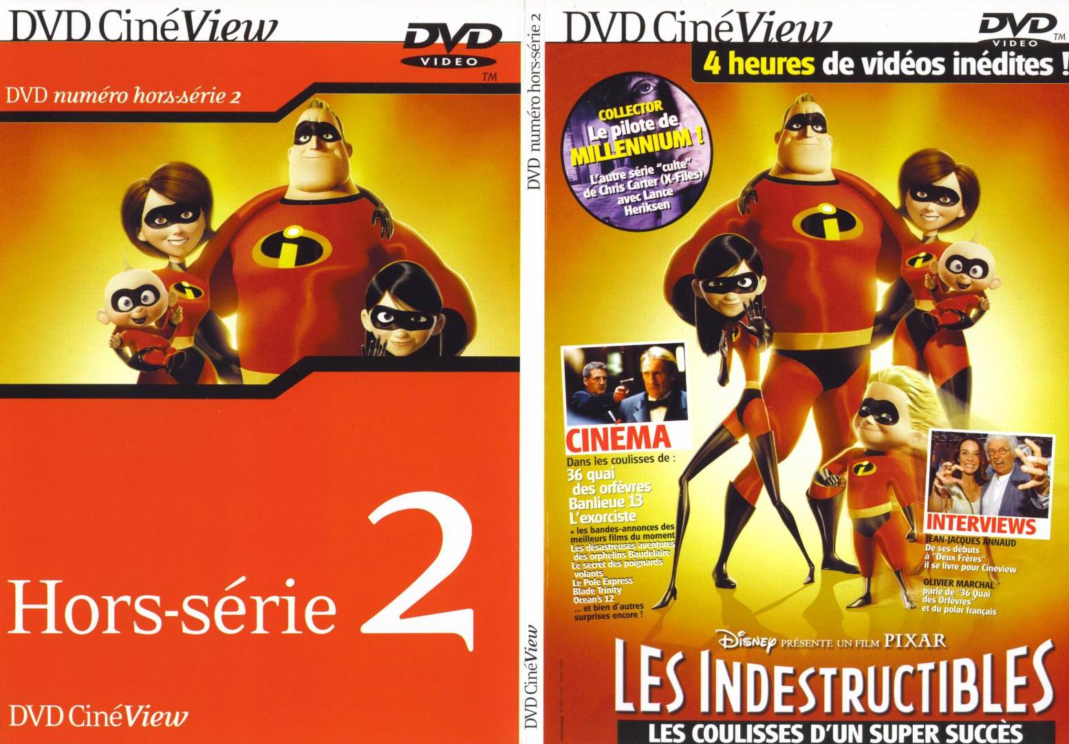 Jaquette DVD DVD cineview hors-serie 2