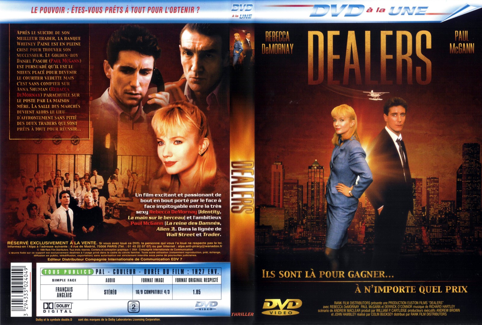 Jaquette DVD Dealers