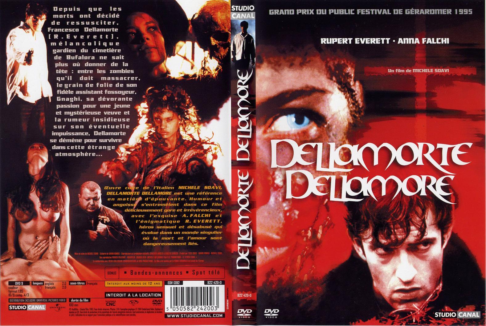 Jaquette DVD Dellamorte dellamore