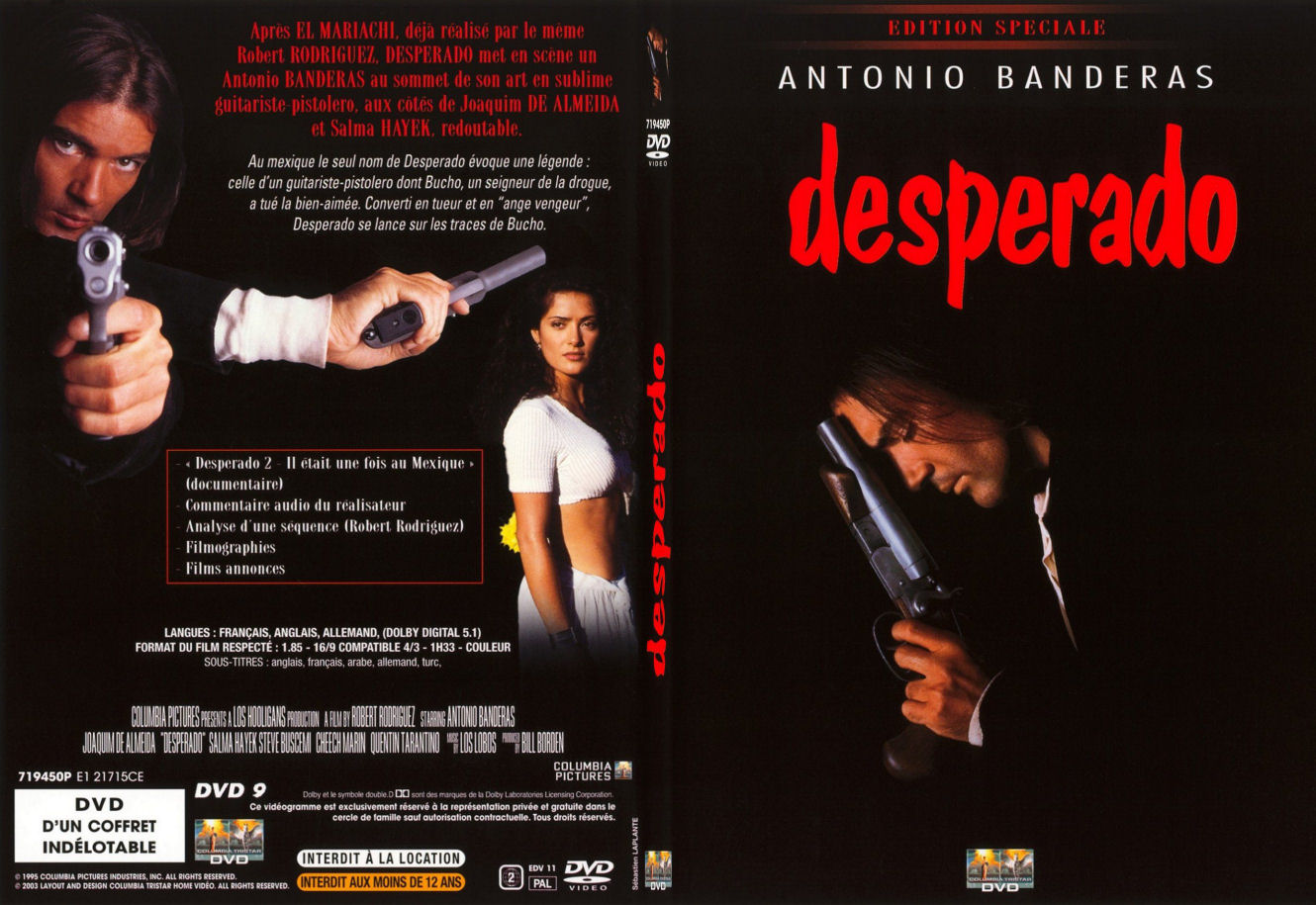 Jaquette DVD Desperado - SLIM