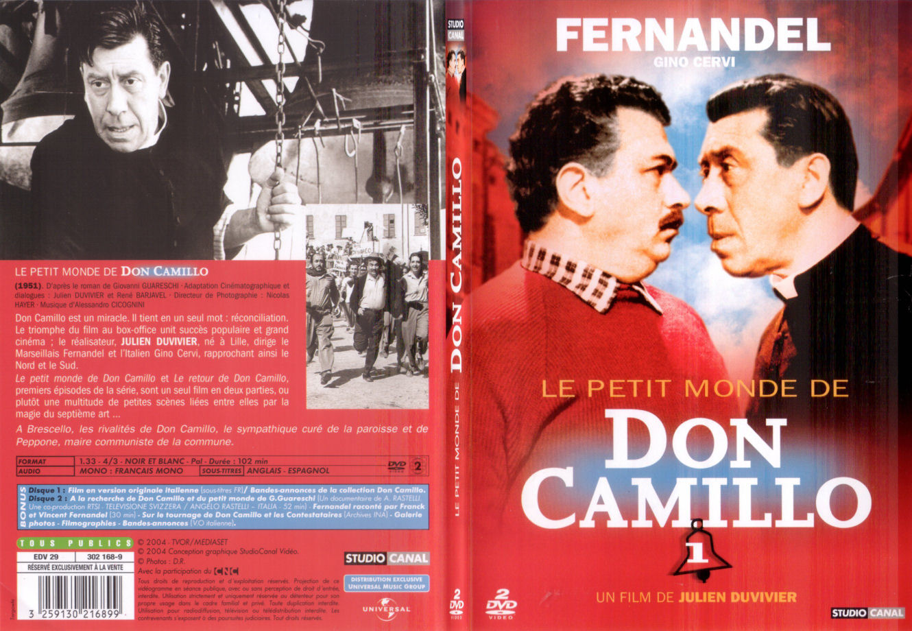 Jaquette DVD Don Camillo - Le Petit Monde de Don Camillo - SLIM
