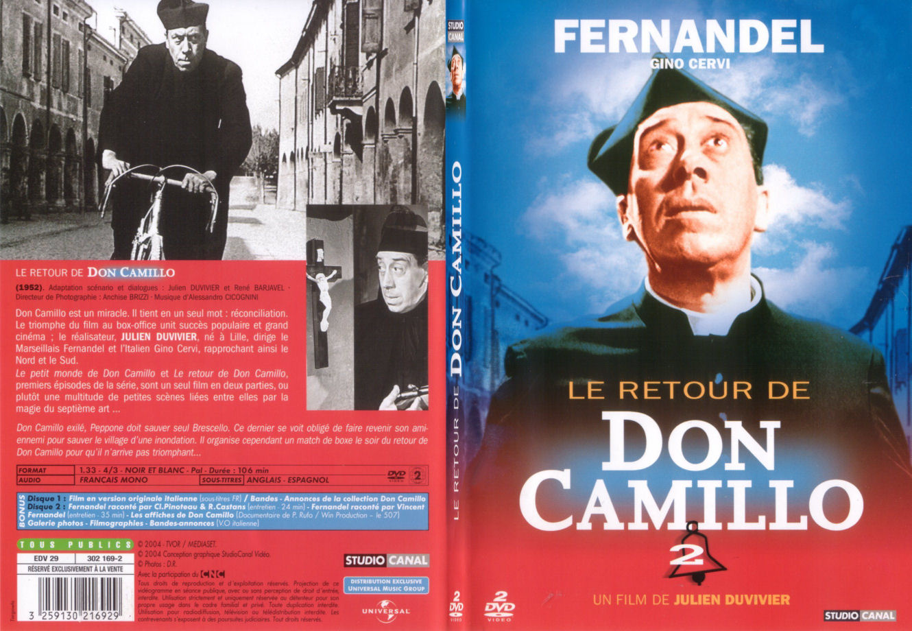 Jaquette DVD Don Camillo - Le retour de don camillo - SLIM