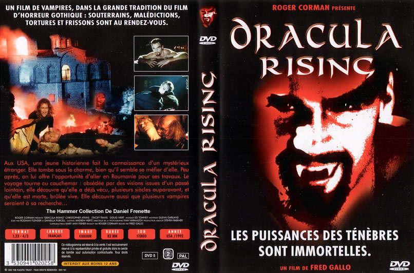 Jaquette DVD Dracula rising