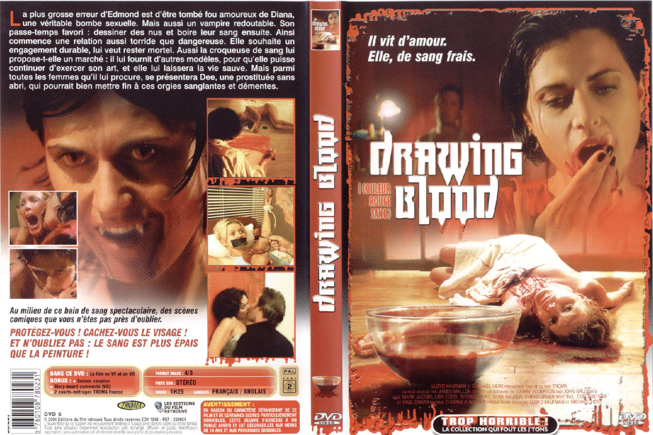 Jaquette DVD Drawing blood