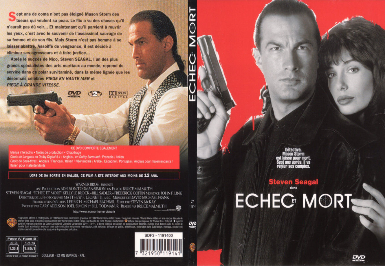 Jaquette DVD Echec et mort - SLIM