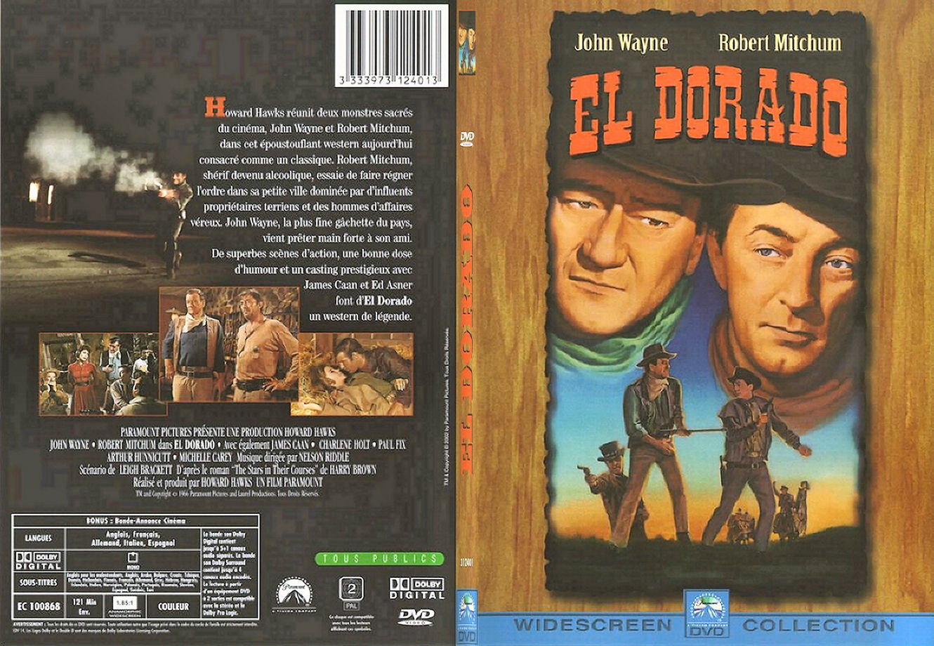 Jaquette DVD El Dorado - SLIM