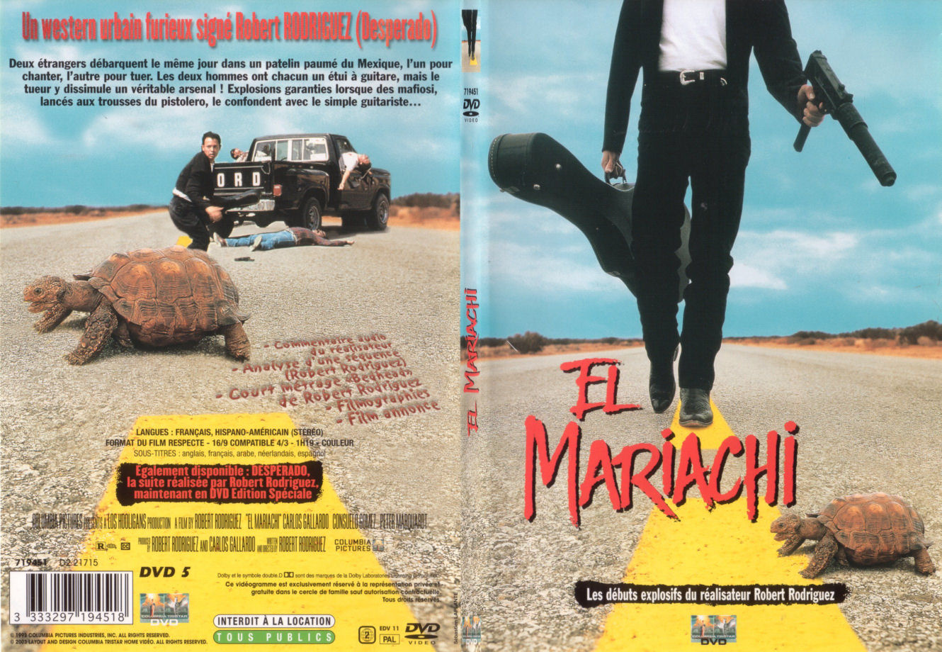 Jaquette DVD El Mariachi - SLIM