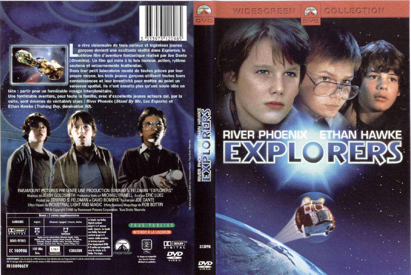 Jaquette DVD Explorers