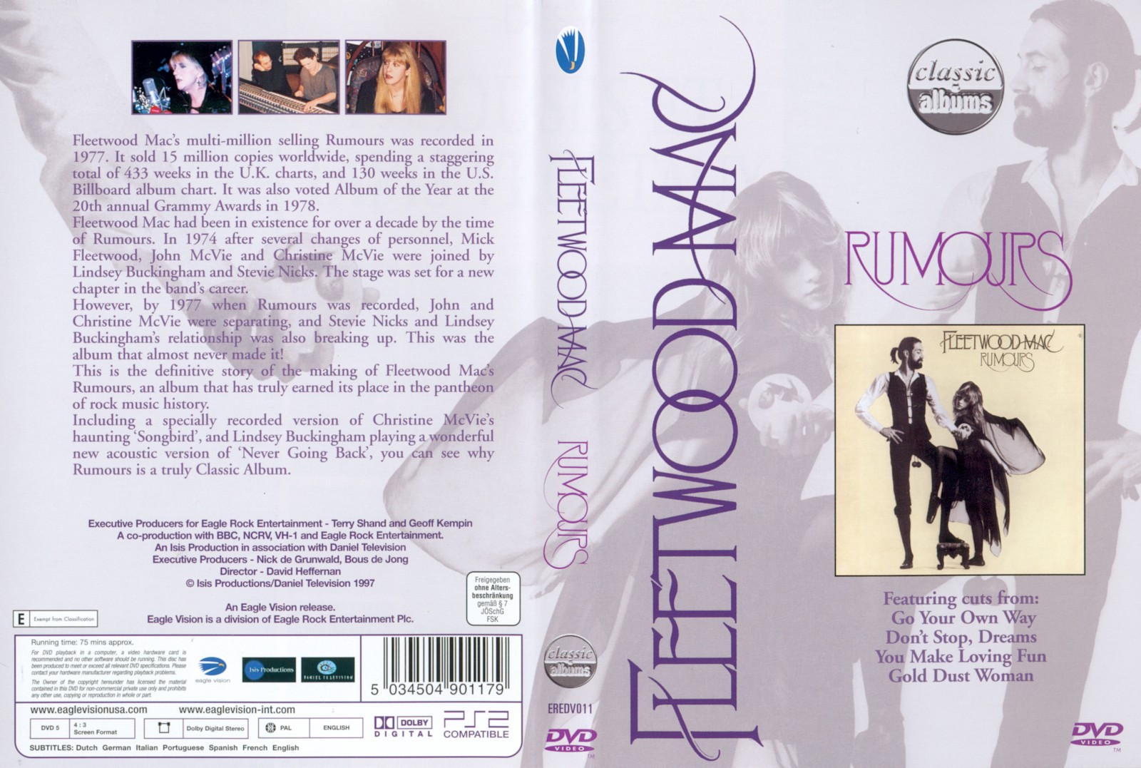 Jaquette DVD Fleetwood Mac Rumours