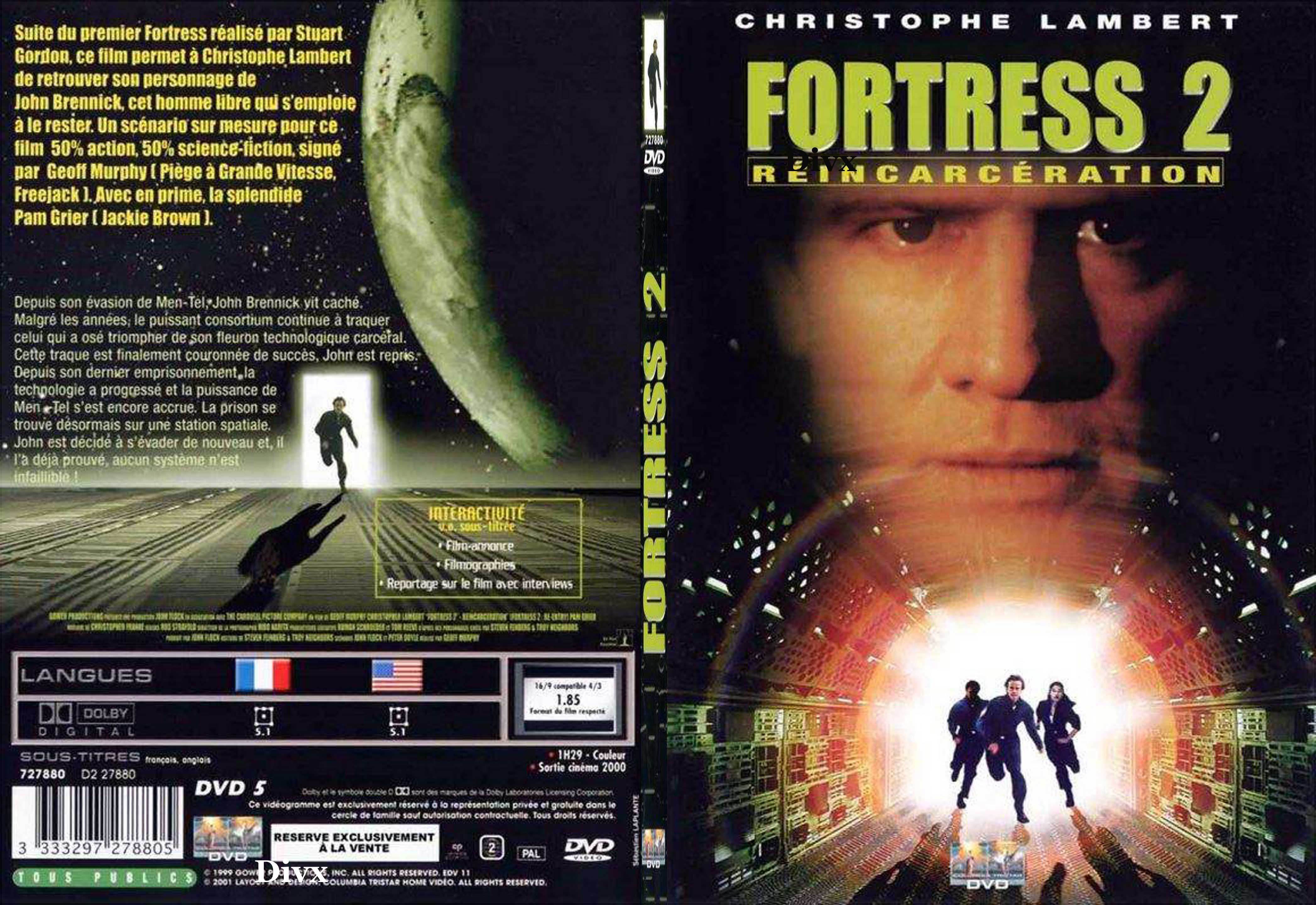 Jaquette DVD Fortress 2 - SLIM