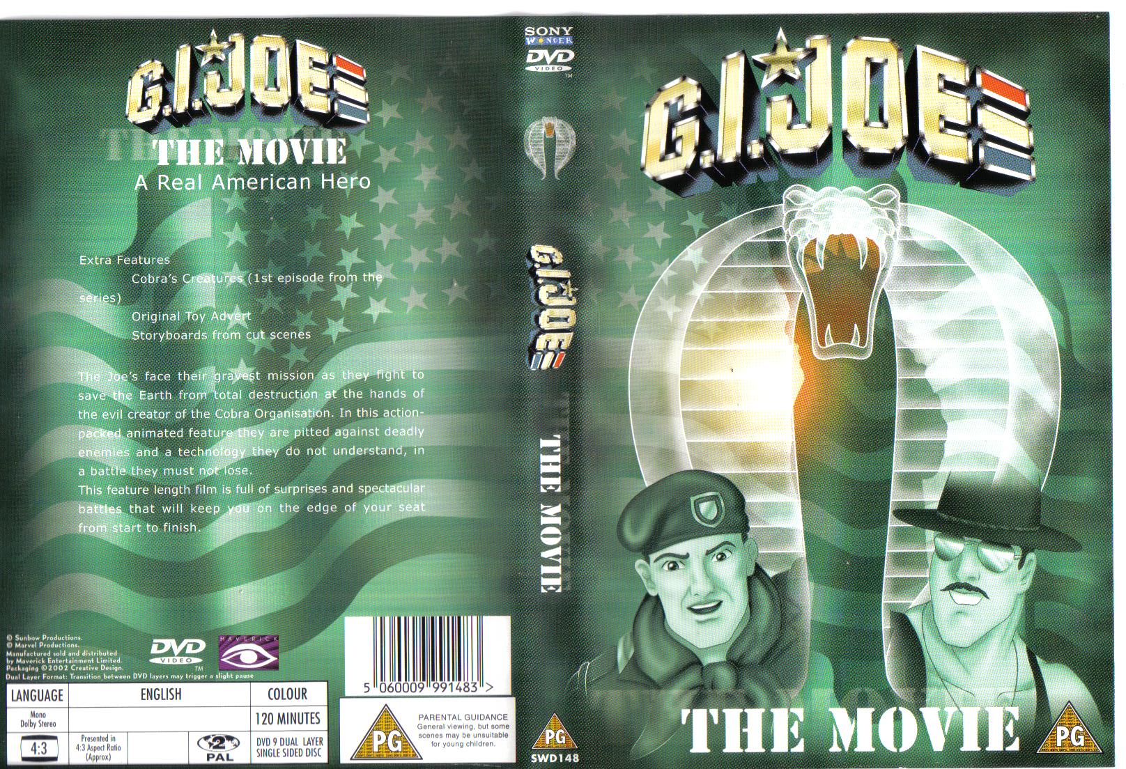 Jaquette DVD GI Joe the movie