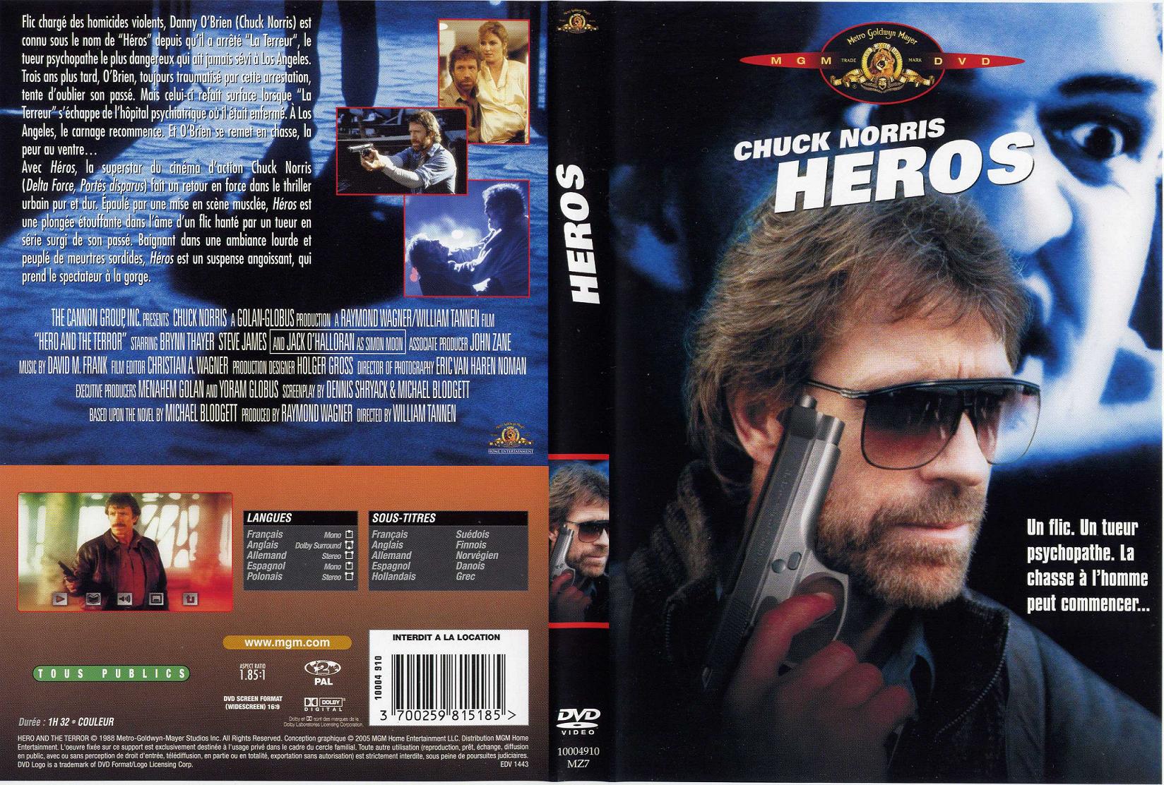 Jaquette DVD Heros