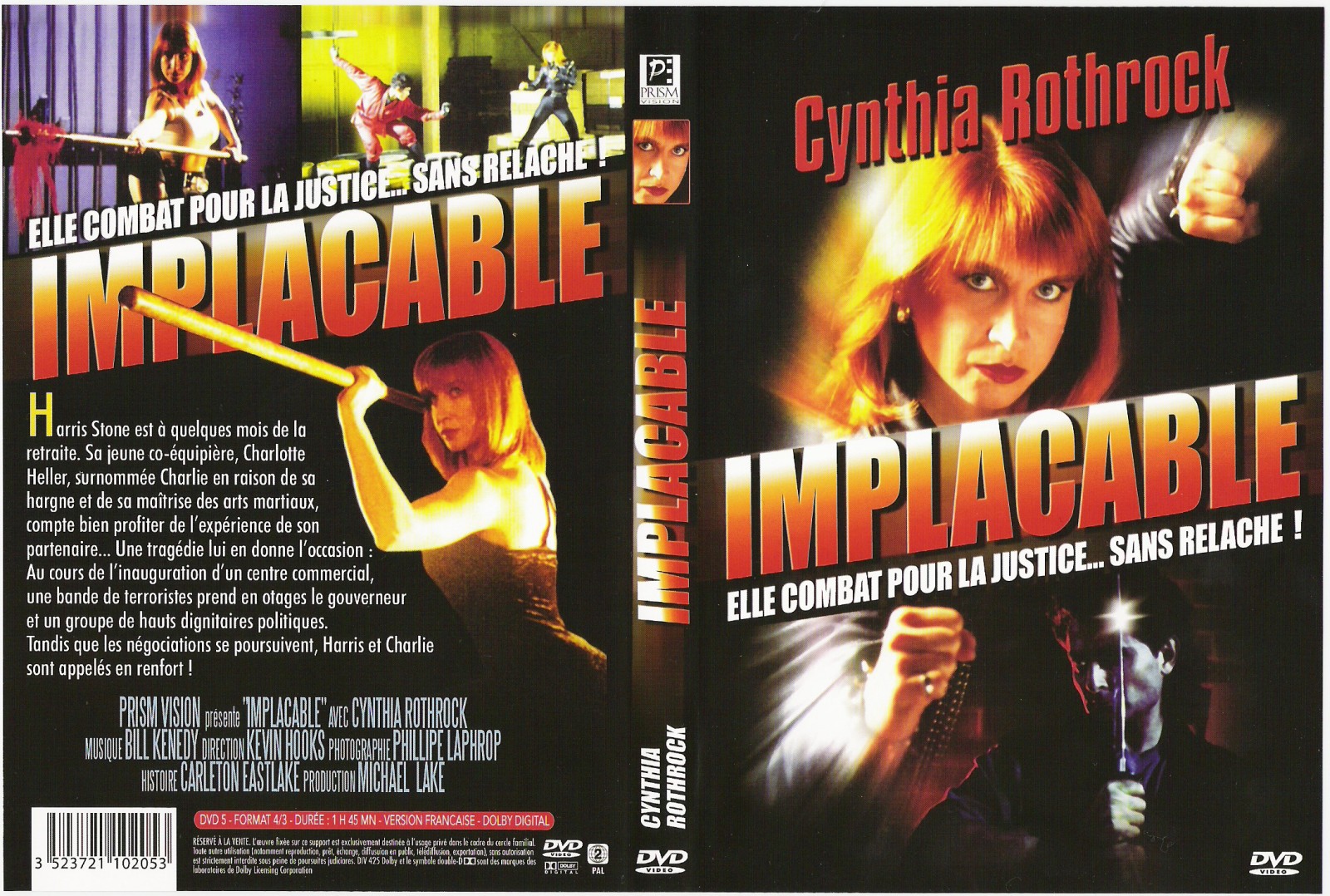 Jaquette DVD Implacable