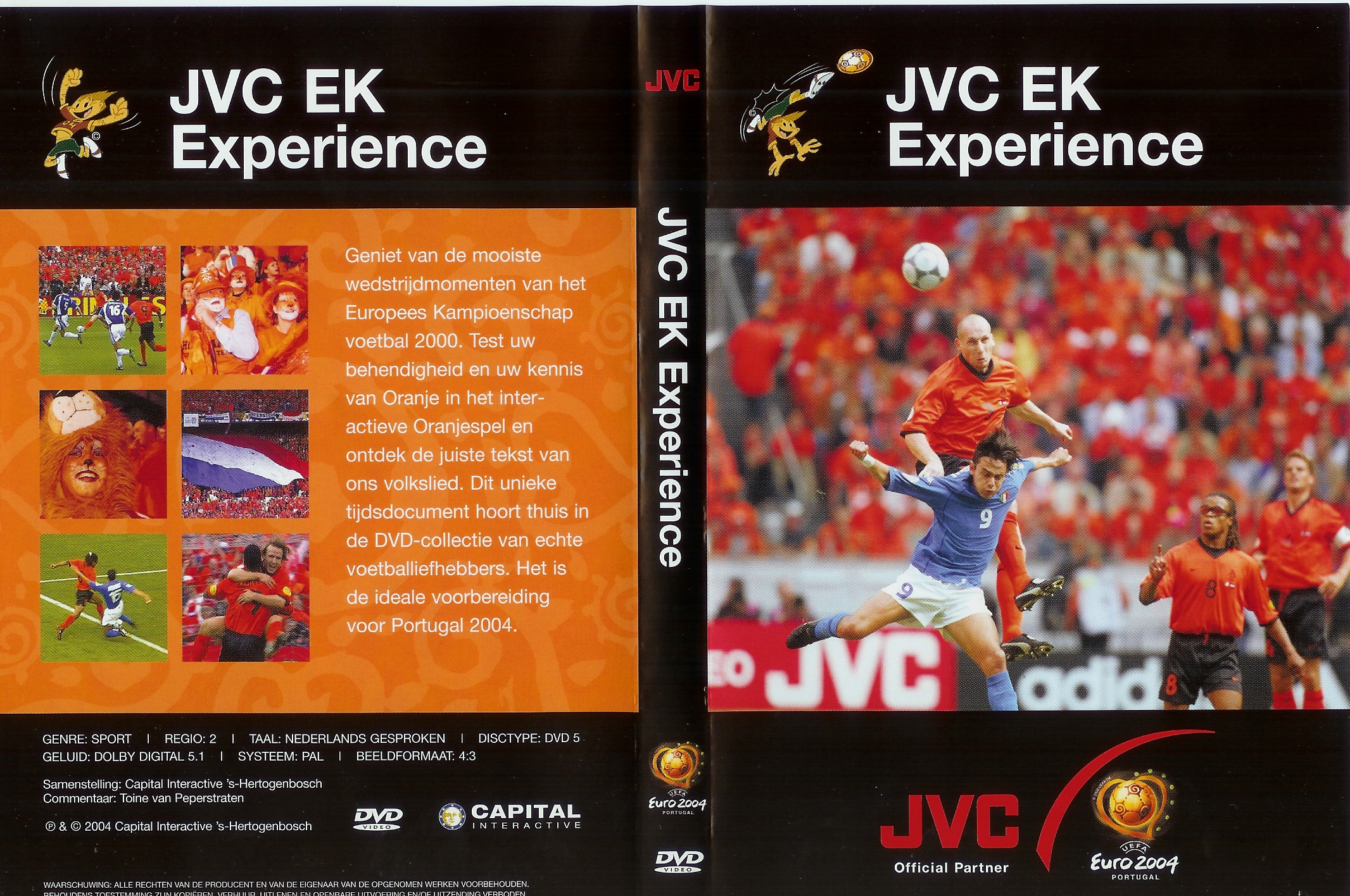 Jaquette DVD JVC EK experience