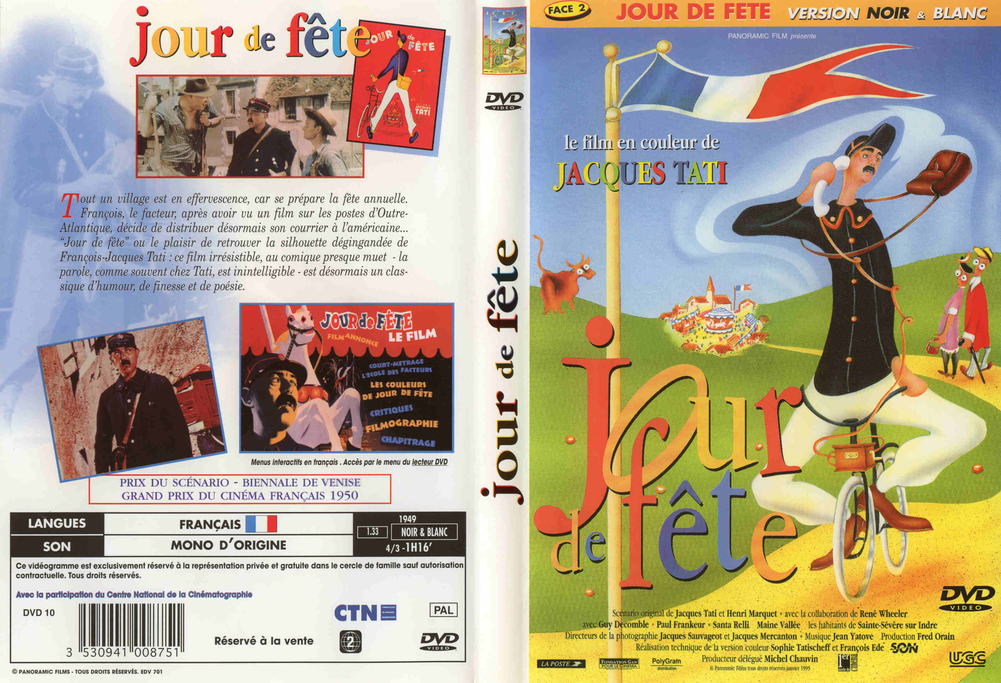Jaquette DVD Jour de fte