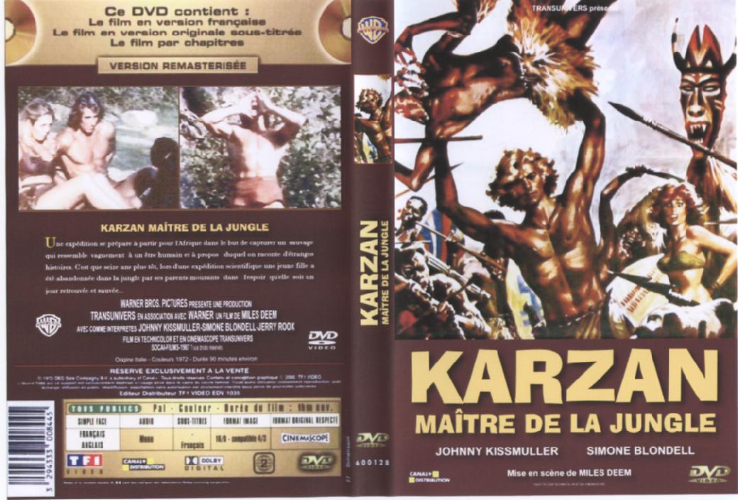 Jaquette DVD Karzan maitre de la jungle