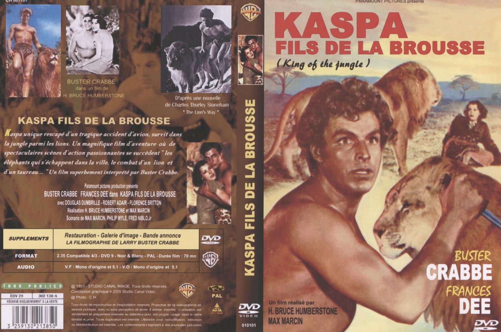 Jaquette DVD Kaspa