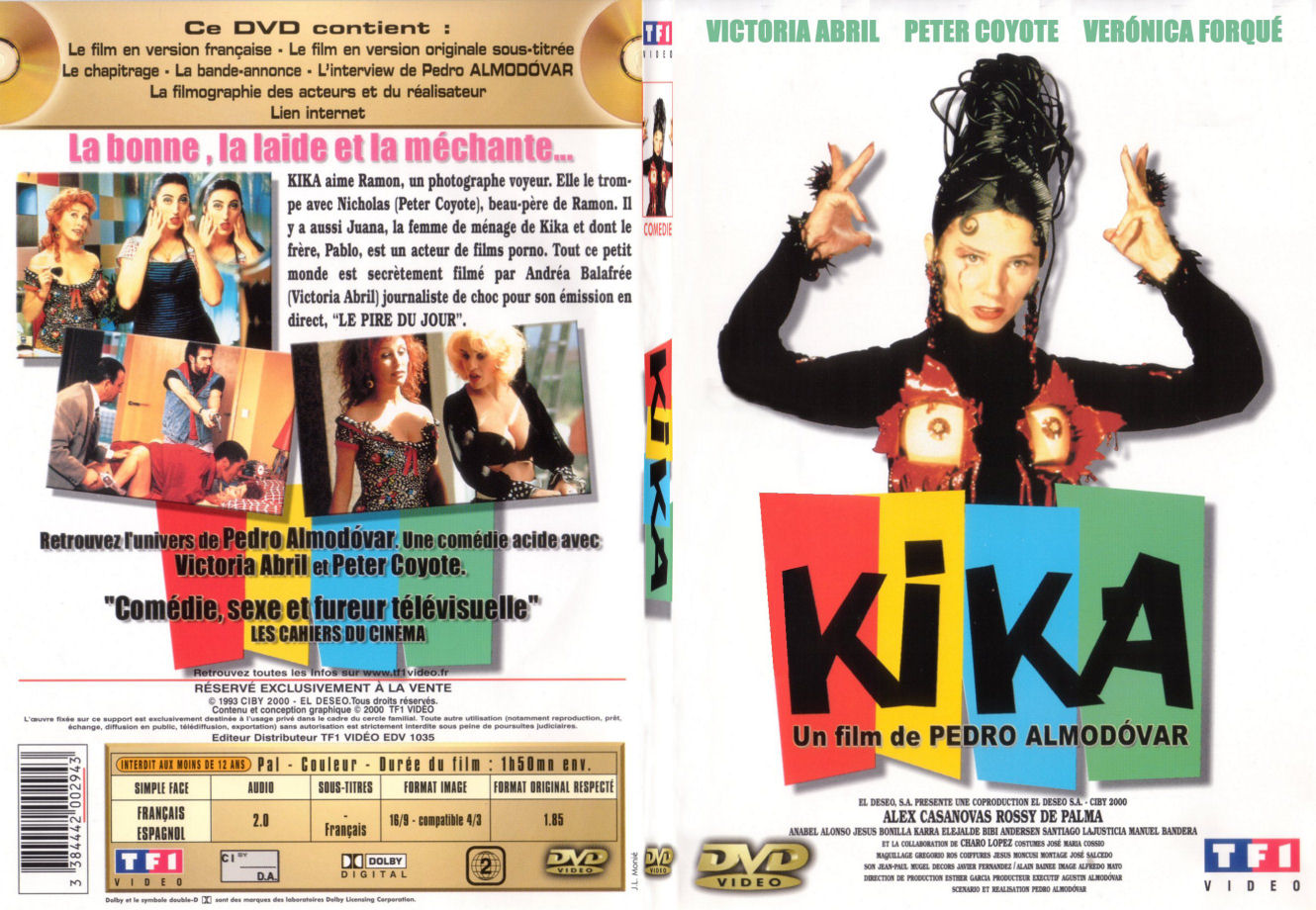 Jaquette DVD Kika - SLIM