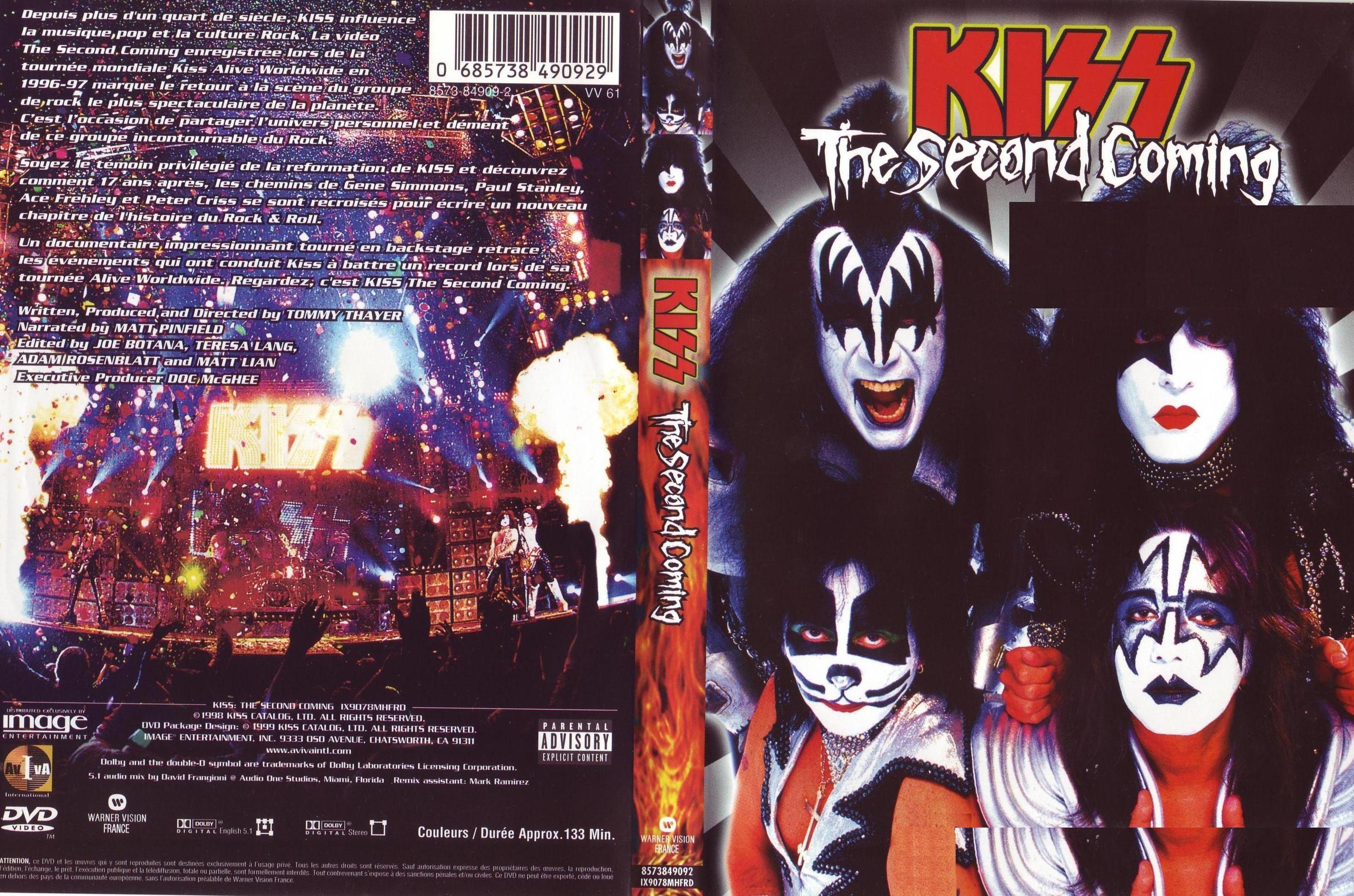 Jaquette DVD Kiss the second coming