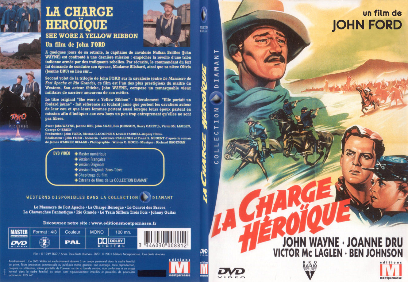 Jaquette DVD La charge hroique - SLIM