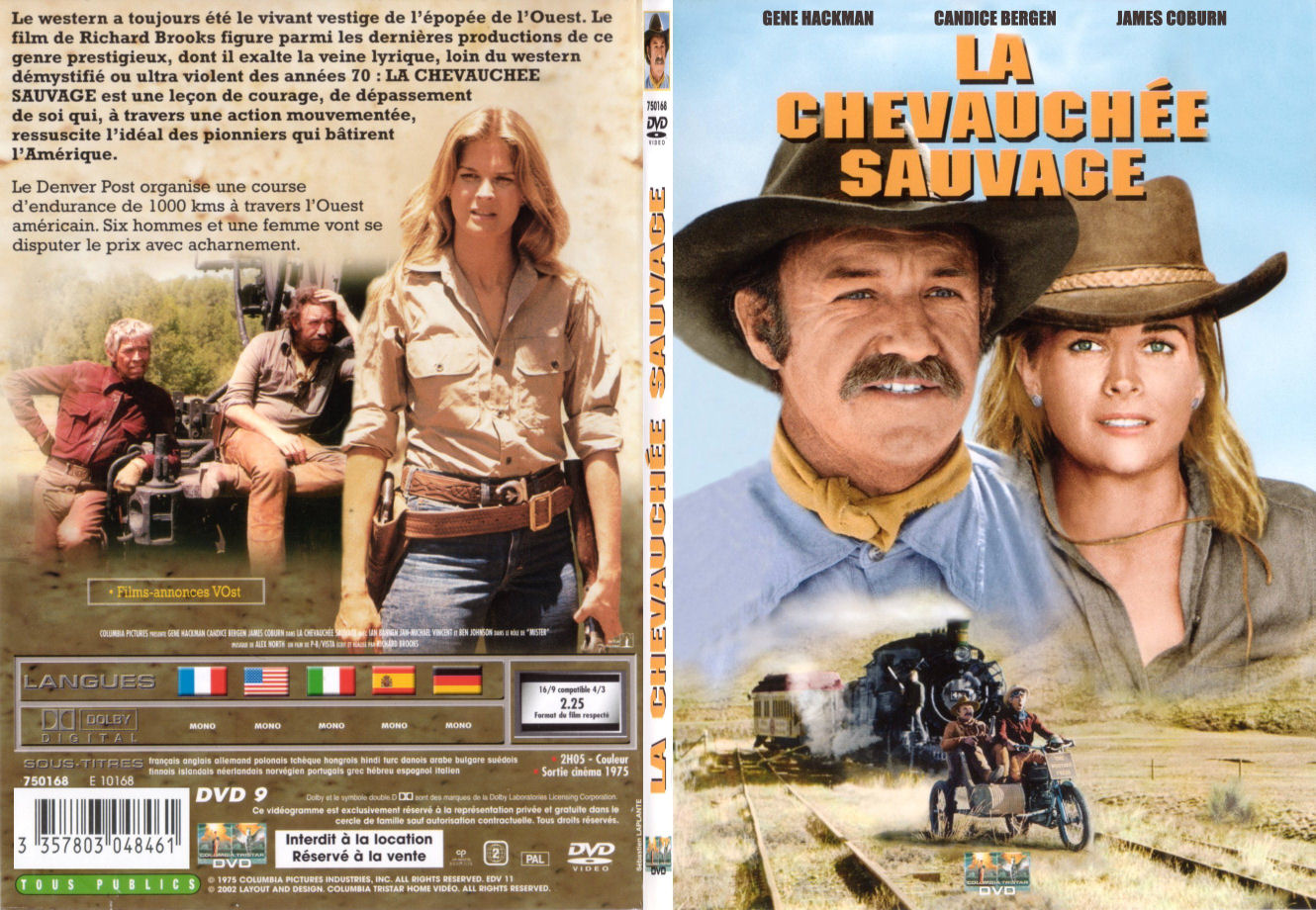 Jaquette DVD La chevauche sauvage - SLIM