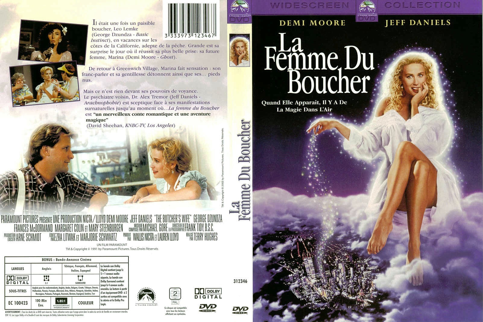 Jaquette DVD La femme du boucher