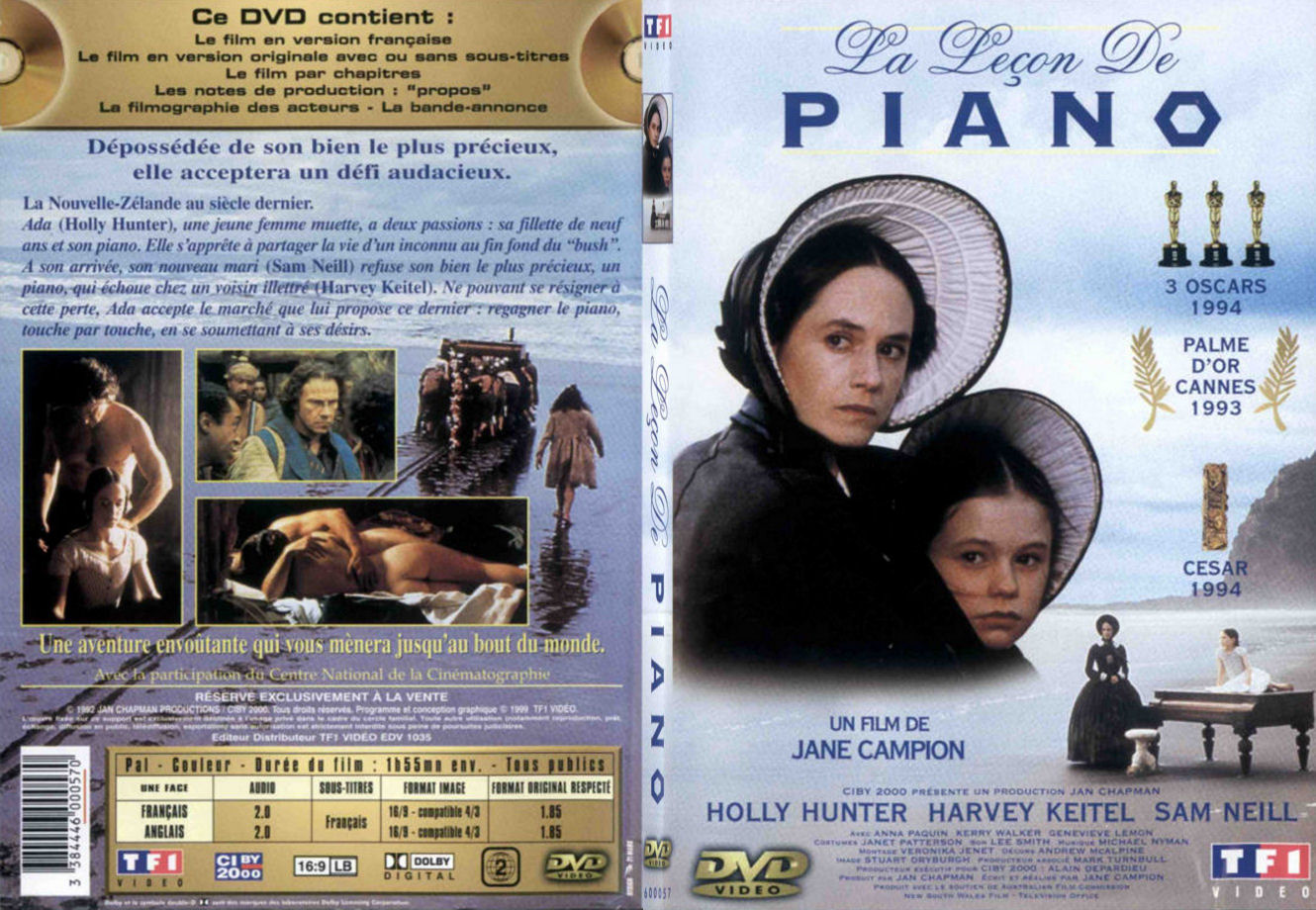 Jaquette DVD La lecon de piano - SLIM