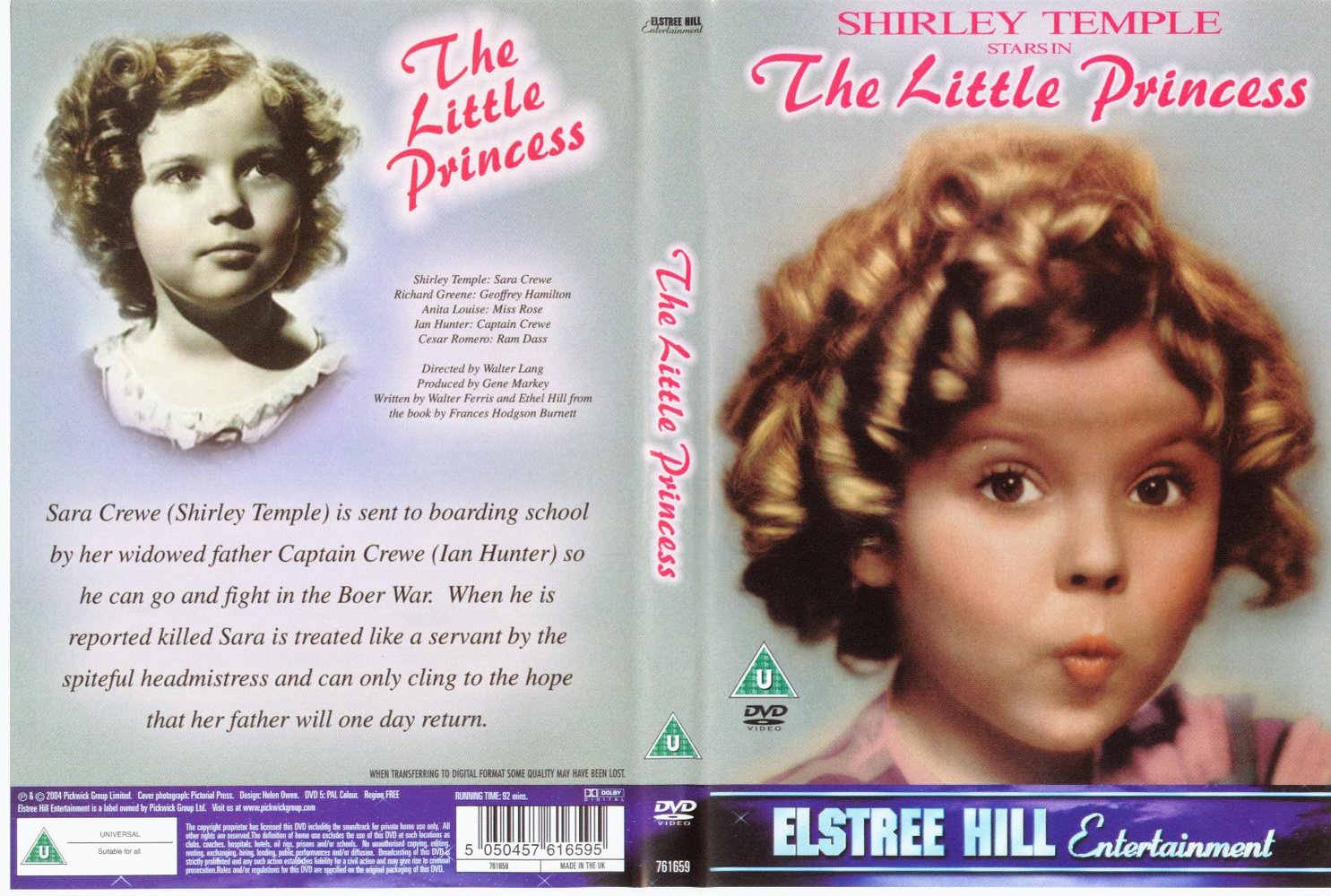 Jaquette DVD La petite princesse Zone 1