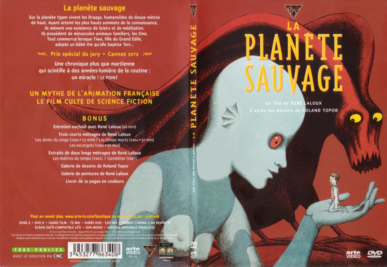 Jaquette DVD La plante sauvage - SLIM