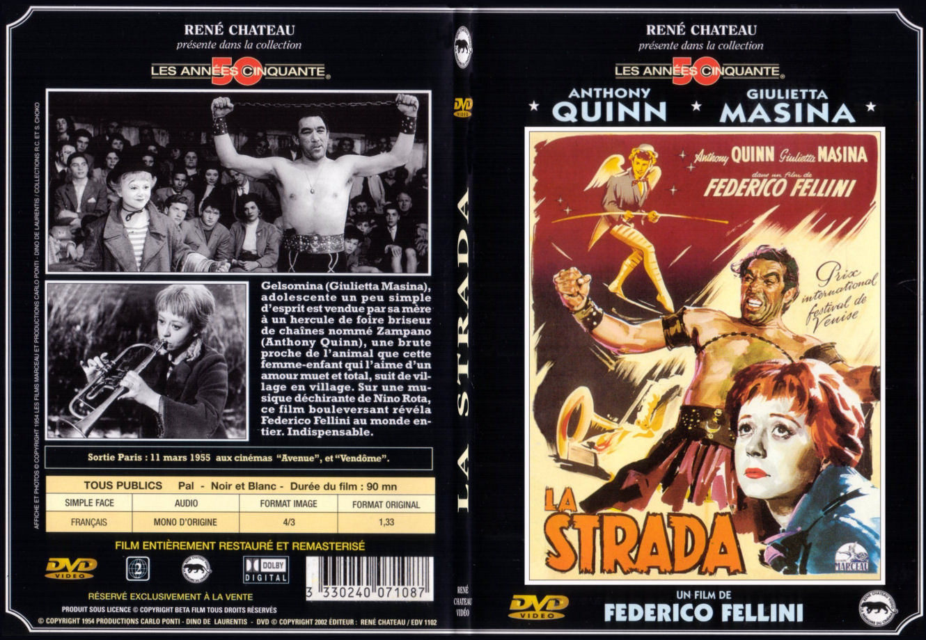 Jaquette DVD La strada - SLIM