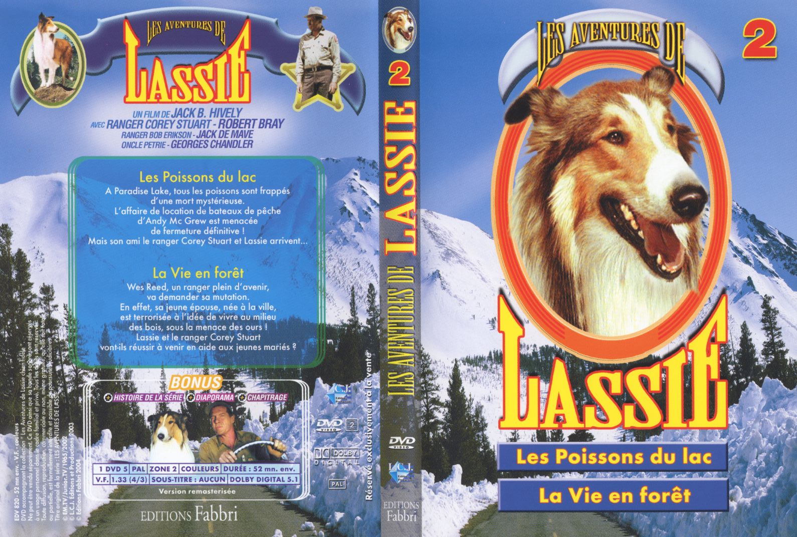 Jaquette DVD Lassie vol 2