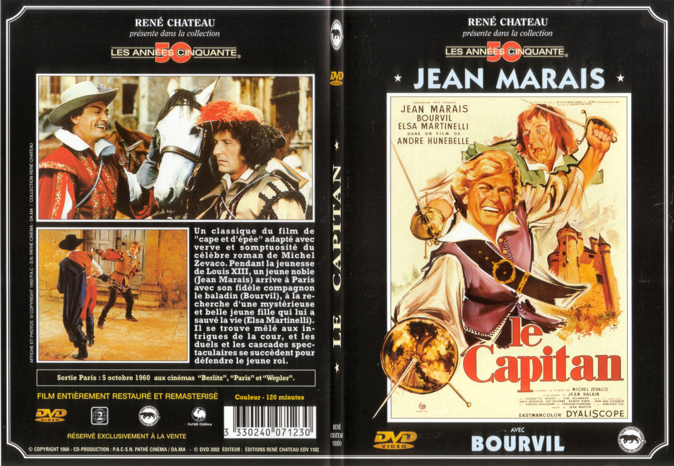 Jaquette DVD Le capitan - SLIM