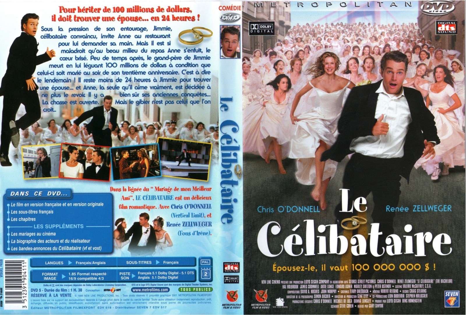 Jaquette DVD Le clibataire